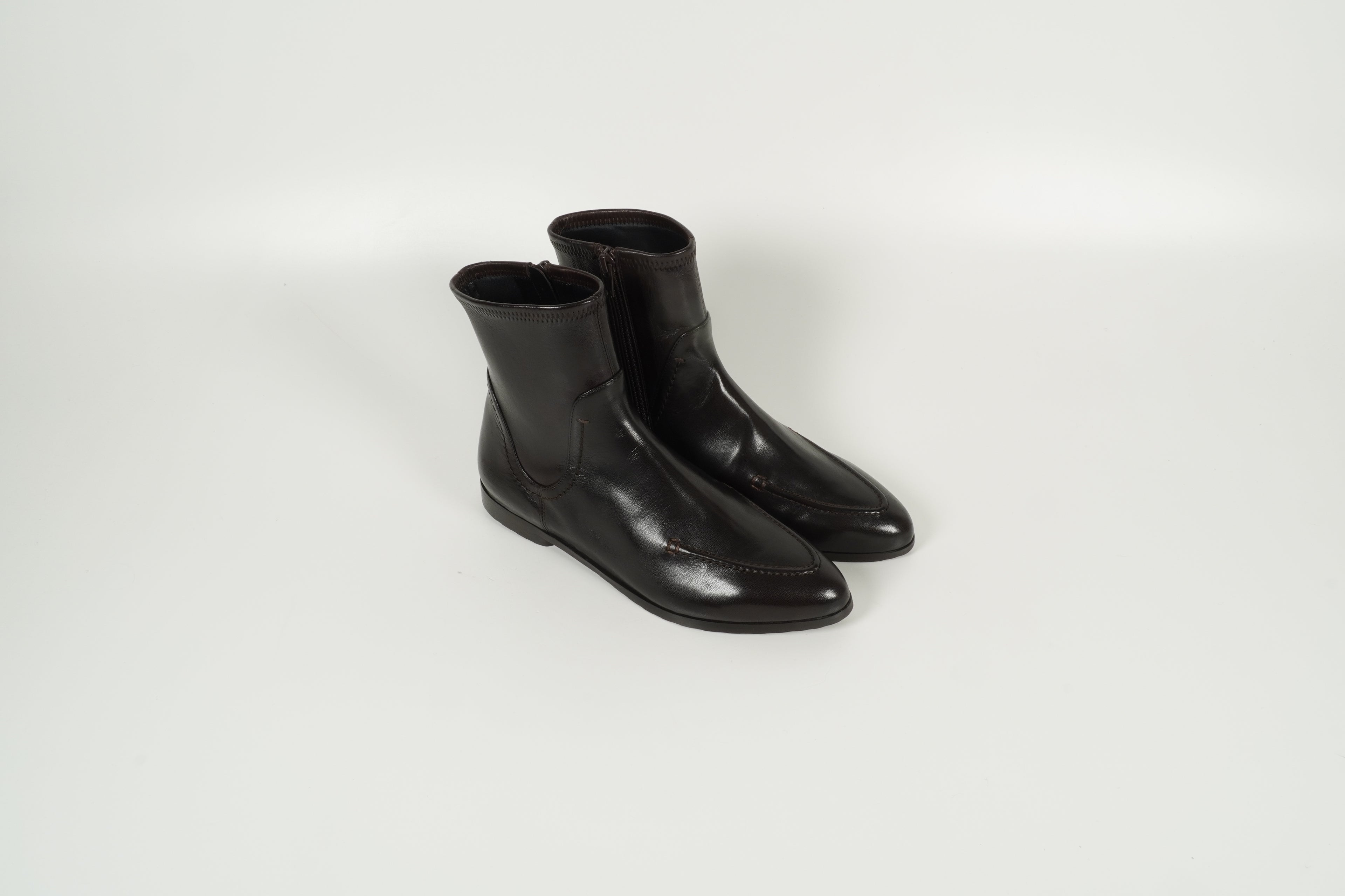 Stiefelette Braun