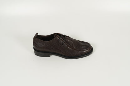 Schnürschuh Braun