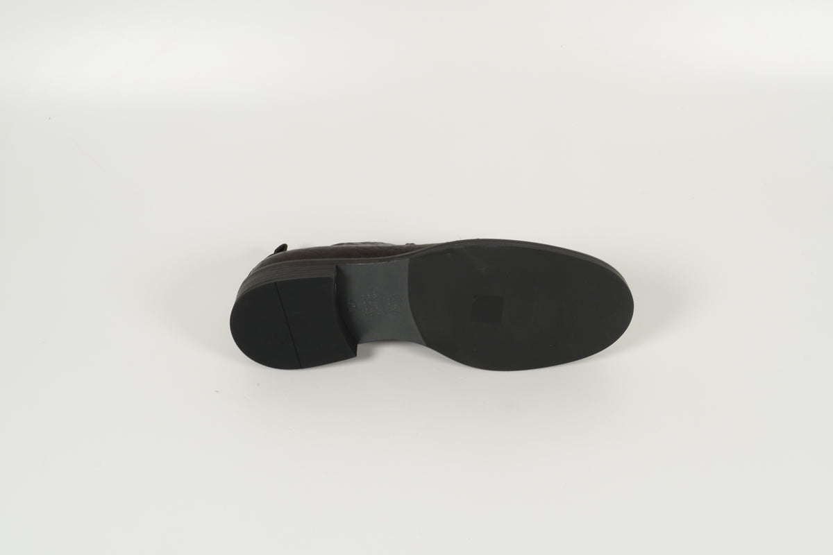 Schnürschuh Braun