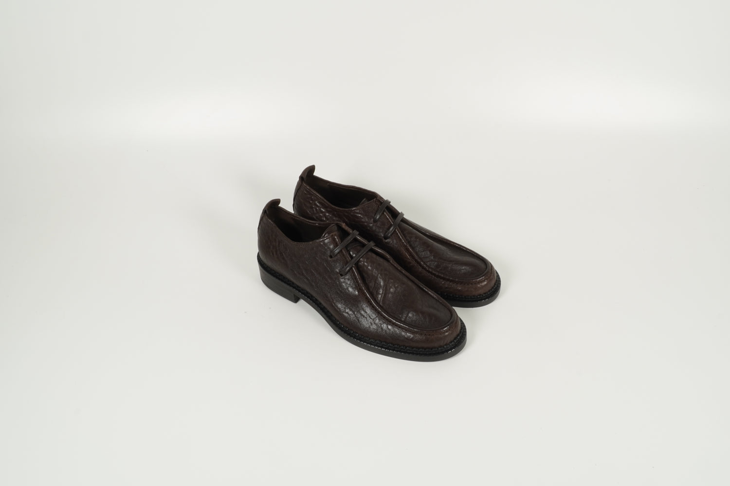 Schnürschuh Braun