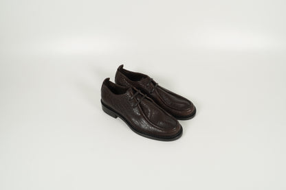 Schnürschuh Braun