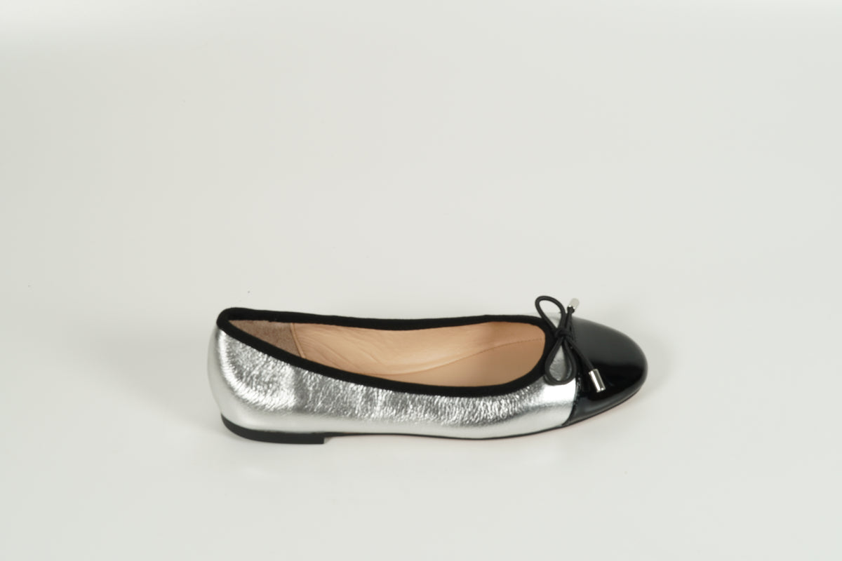 Ballerine argent