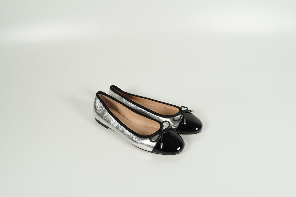Ballerine argent
