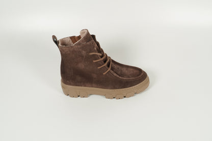 Schnürschuh Braun