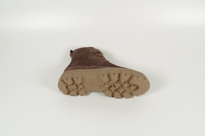 Schnürschuh Braun