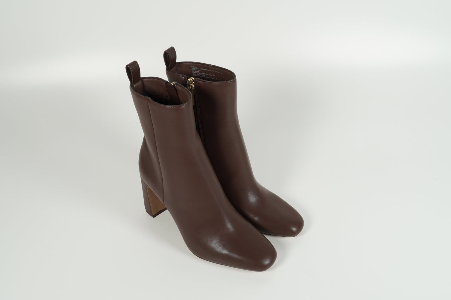 Bottines marron