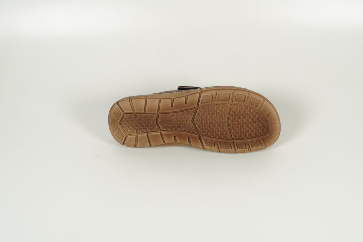Sandale Braun