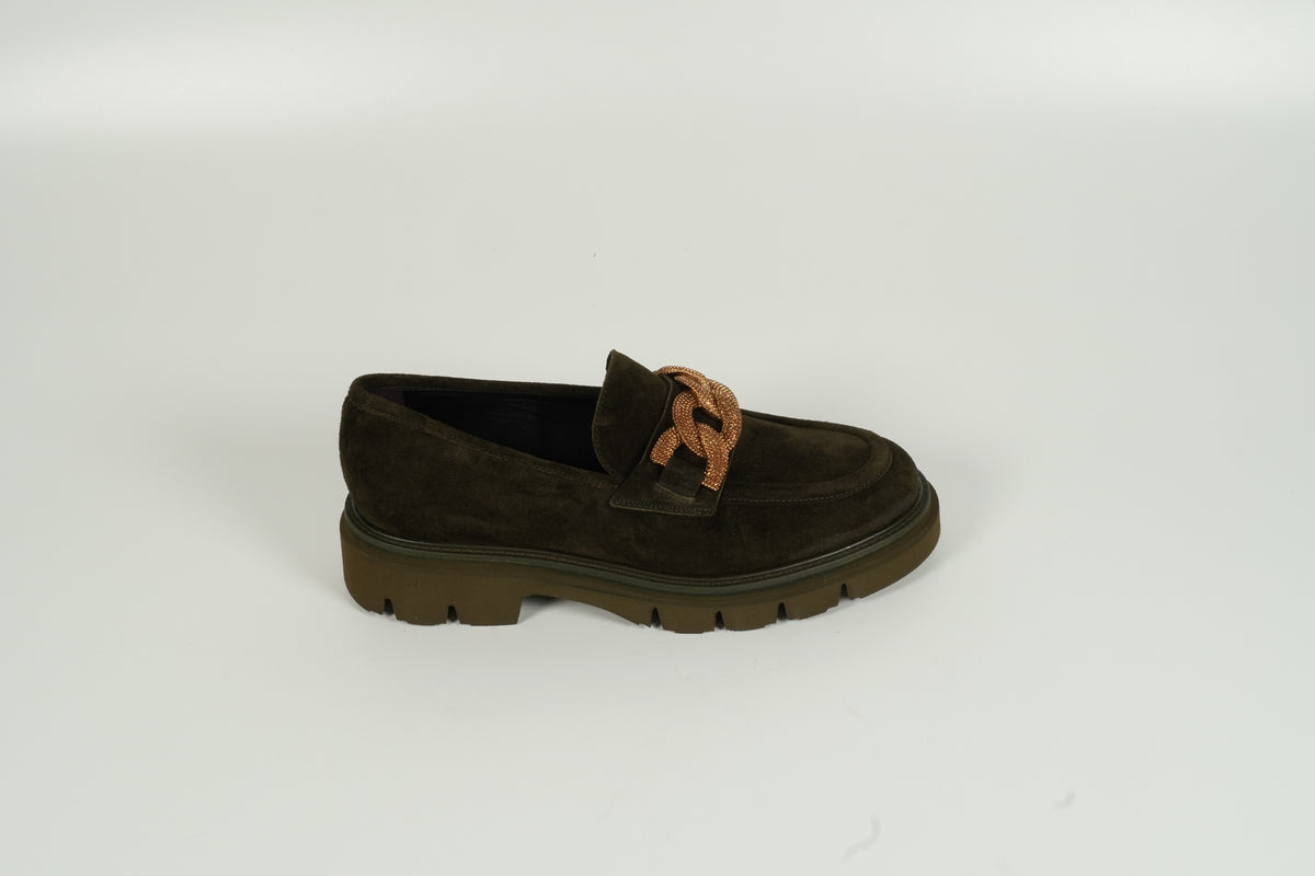 Mocassins vert