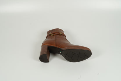 Stiefelette Braun