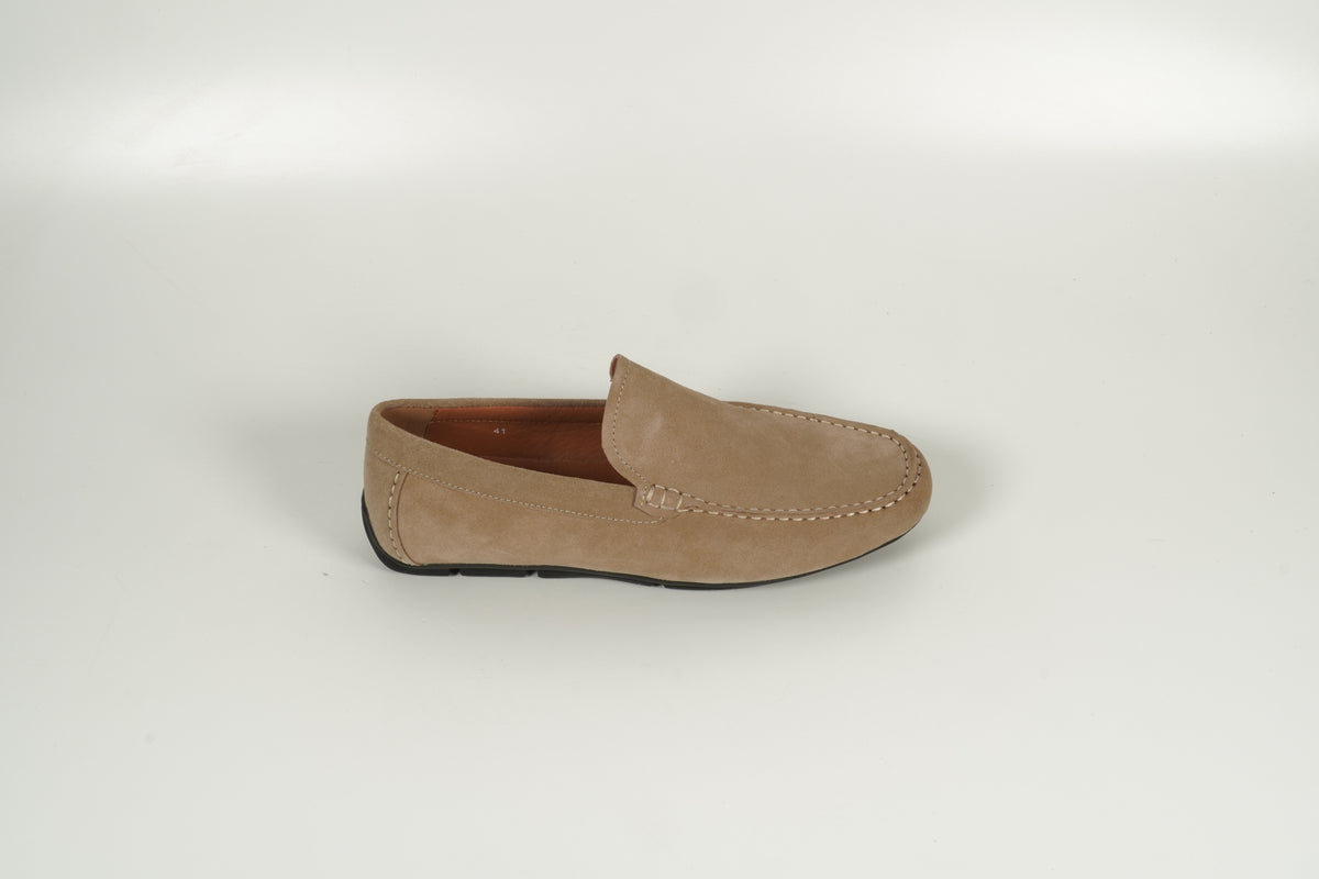 Beige mocassin