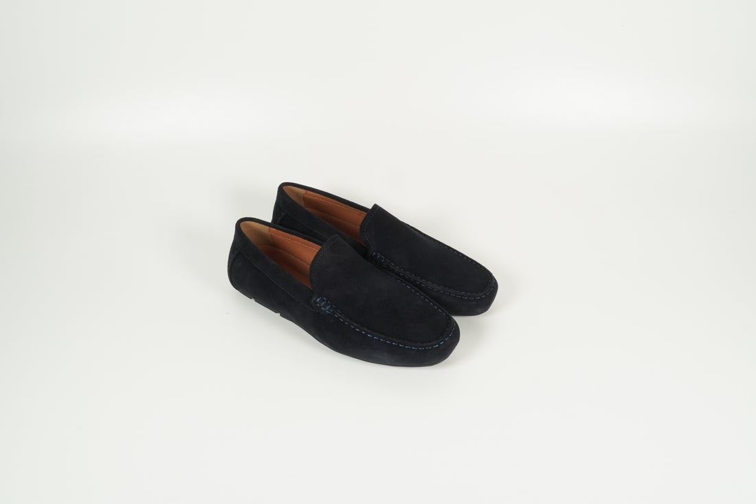 Moccasin Blau