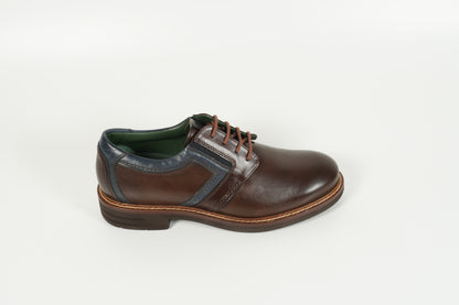 Schnürschuh Braun