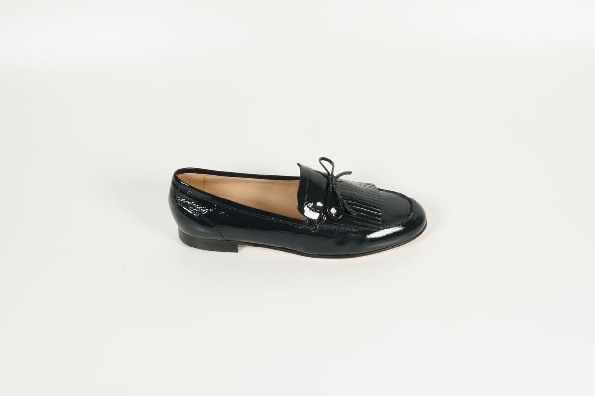 Moccasin Blau