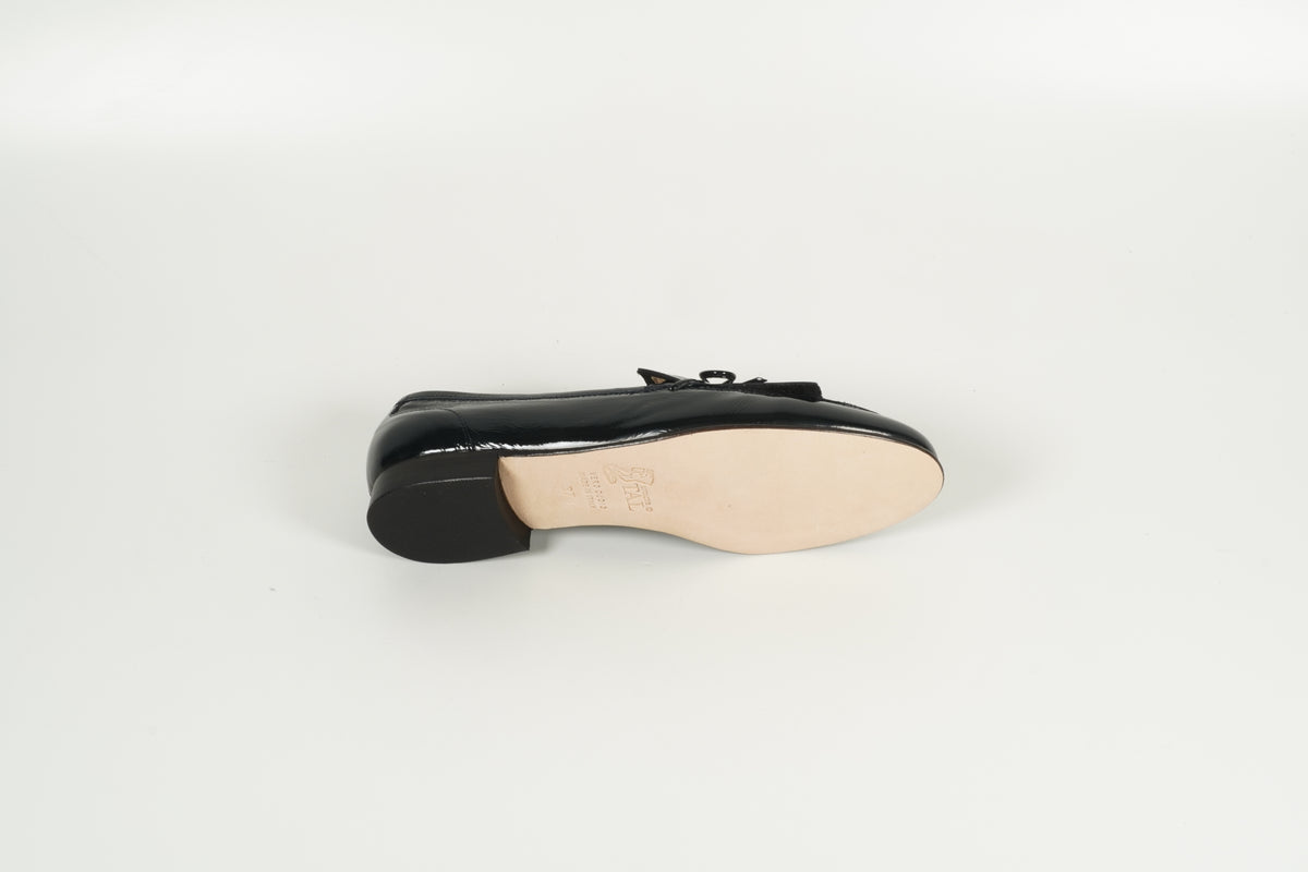 Moccasin Blau