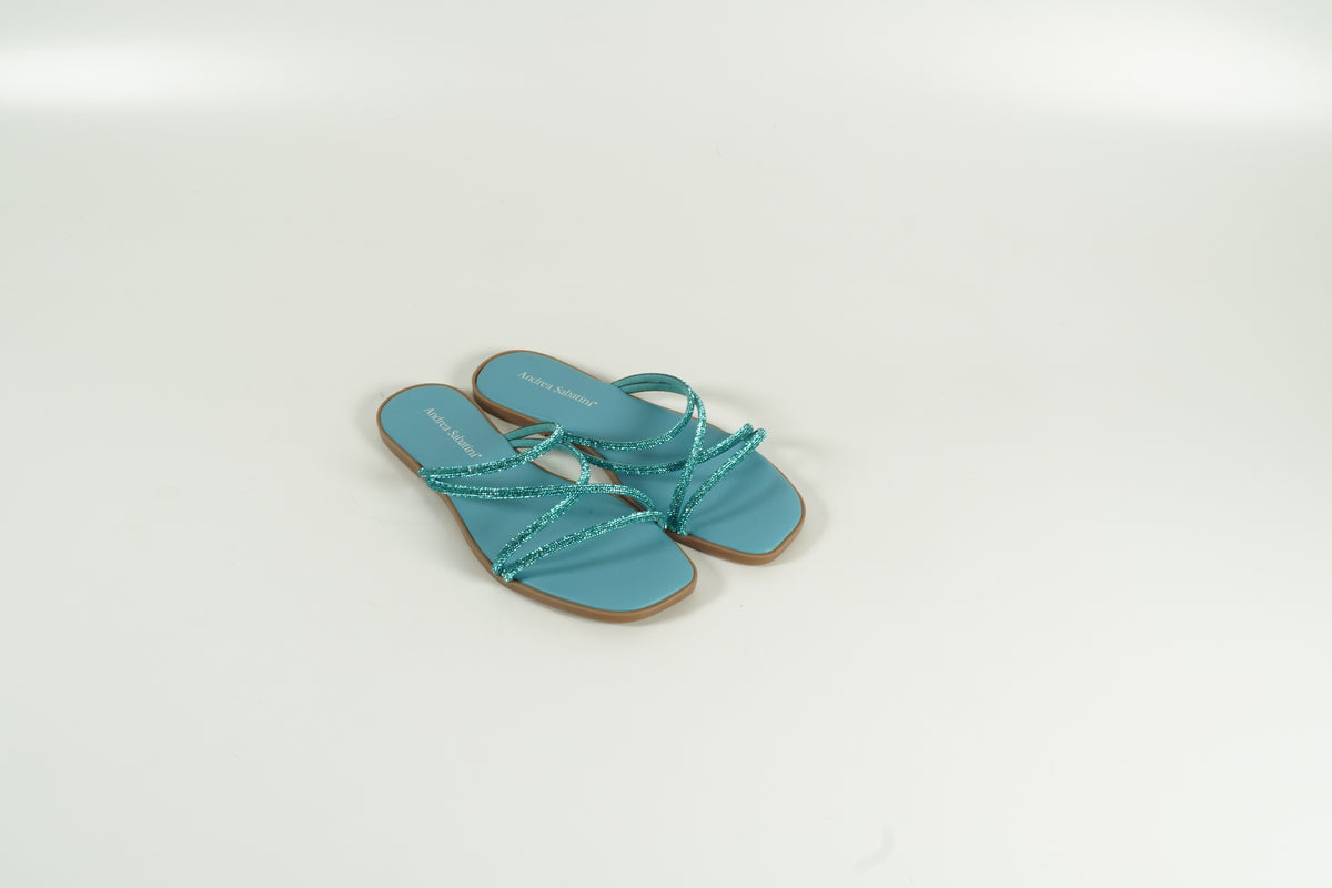 Sandale bleu