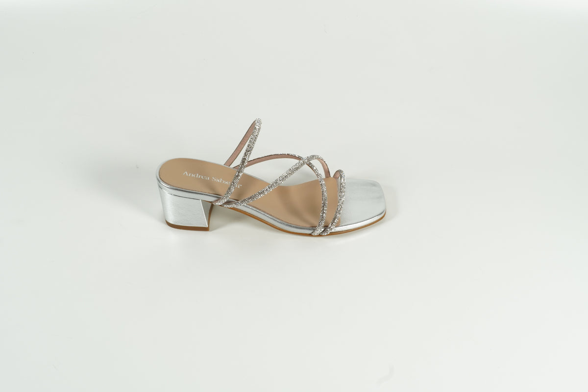 Sandale argent