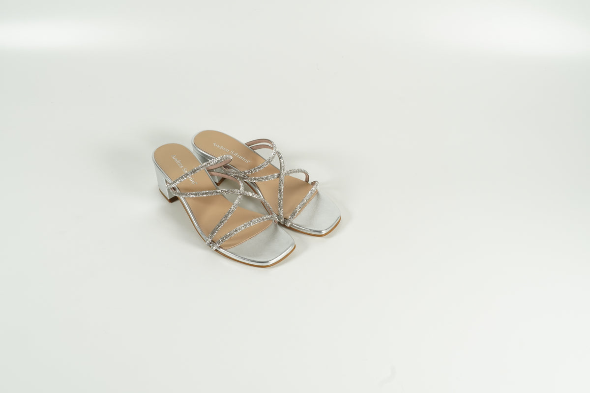 Sandale argent
