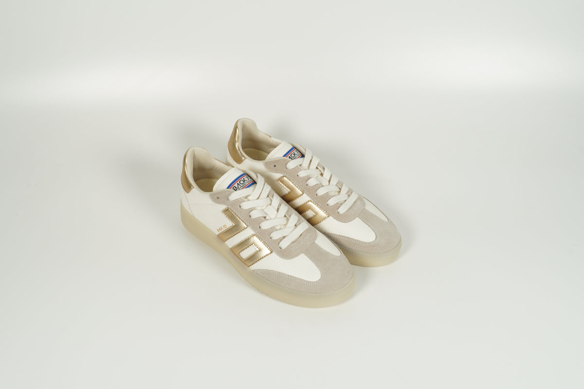 Sneaker Weiss/ Gold