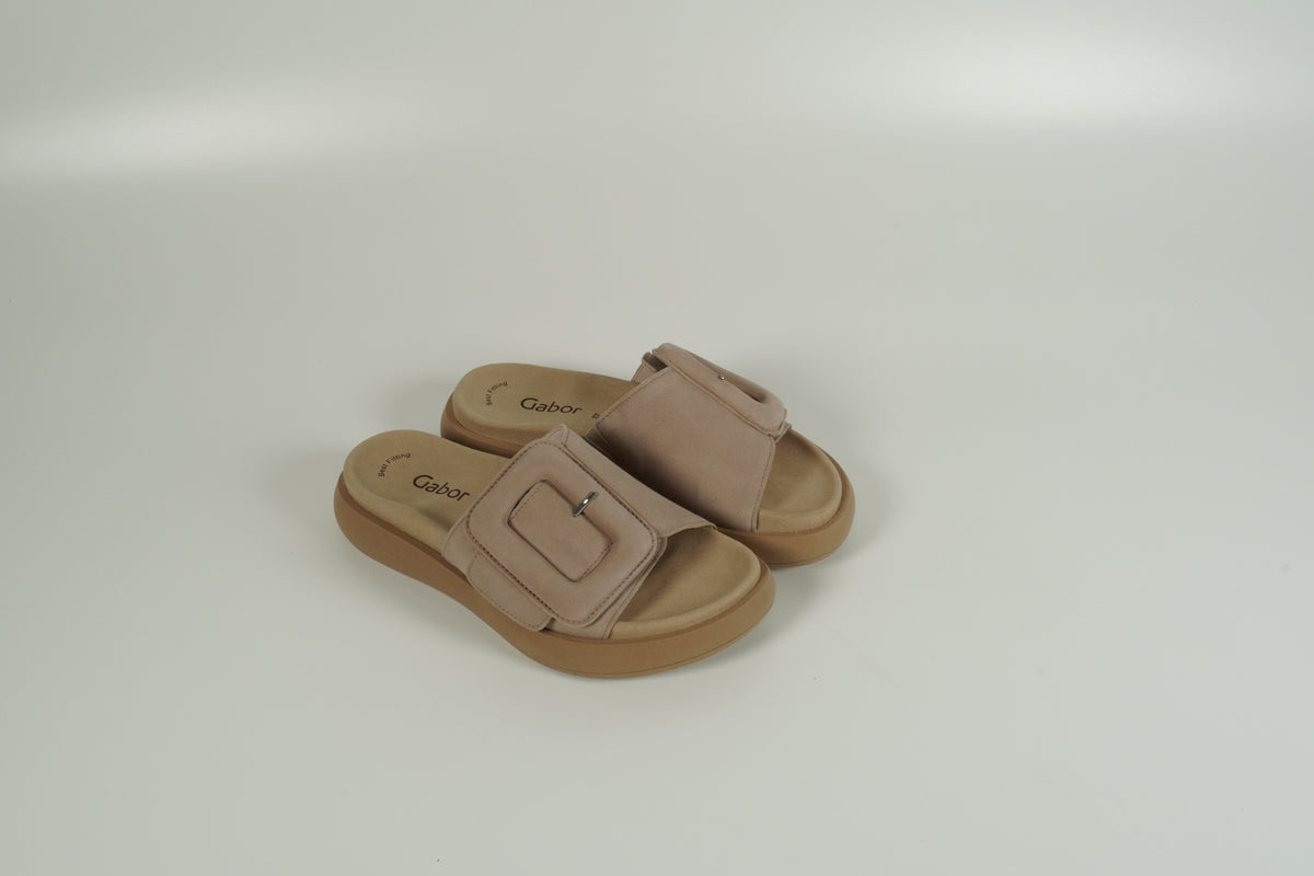 Mules beiges