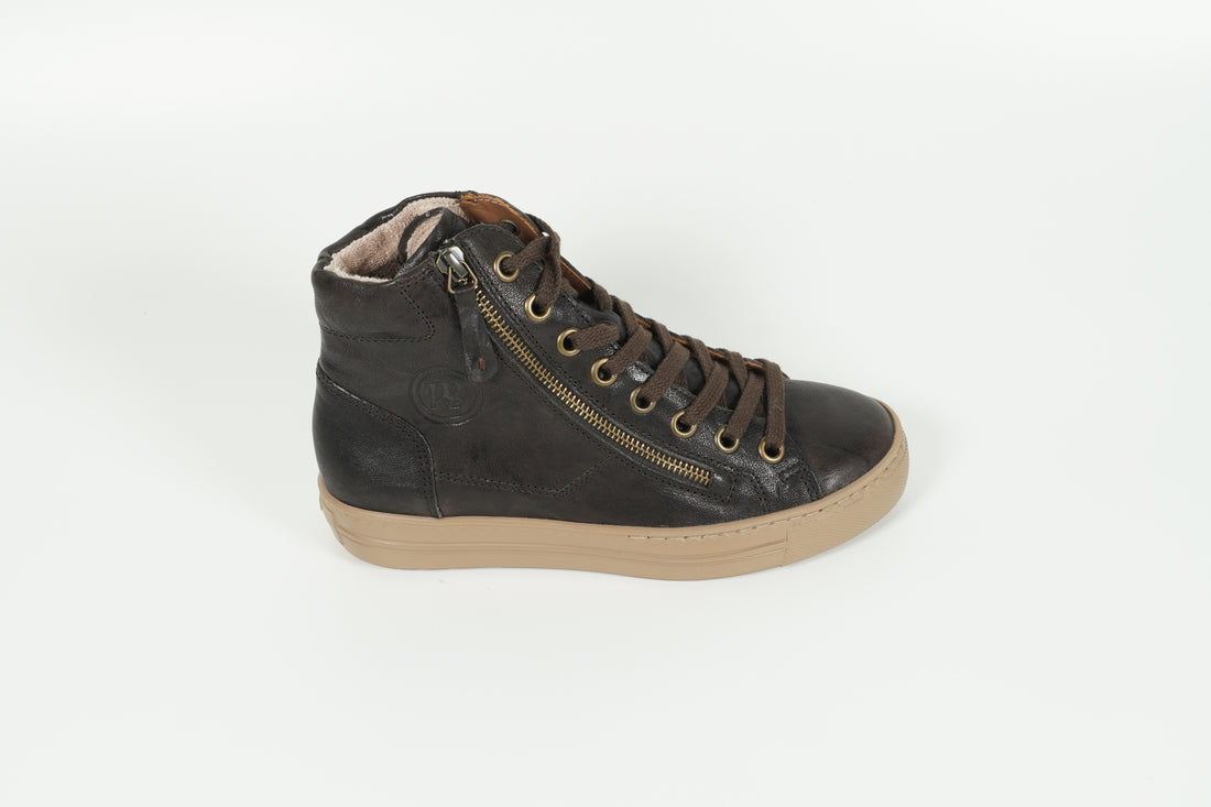 Schnürschuh Braun