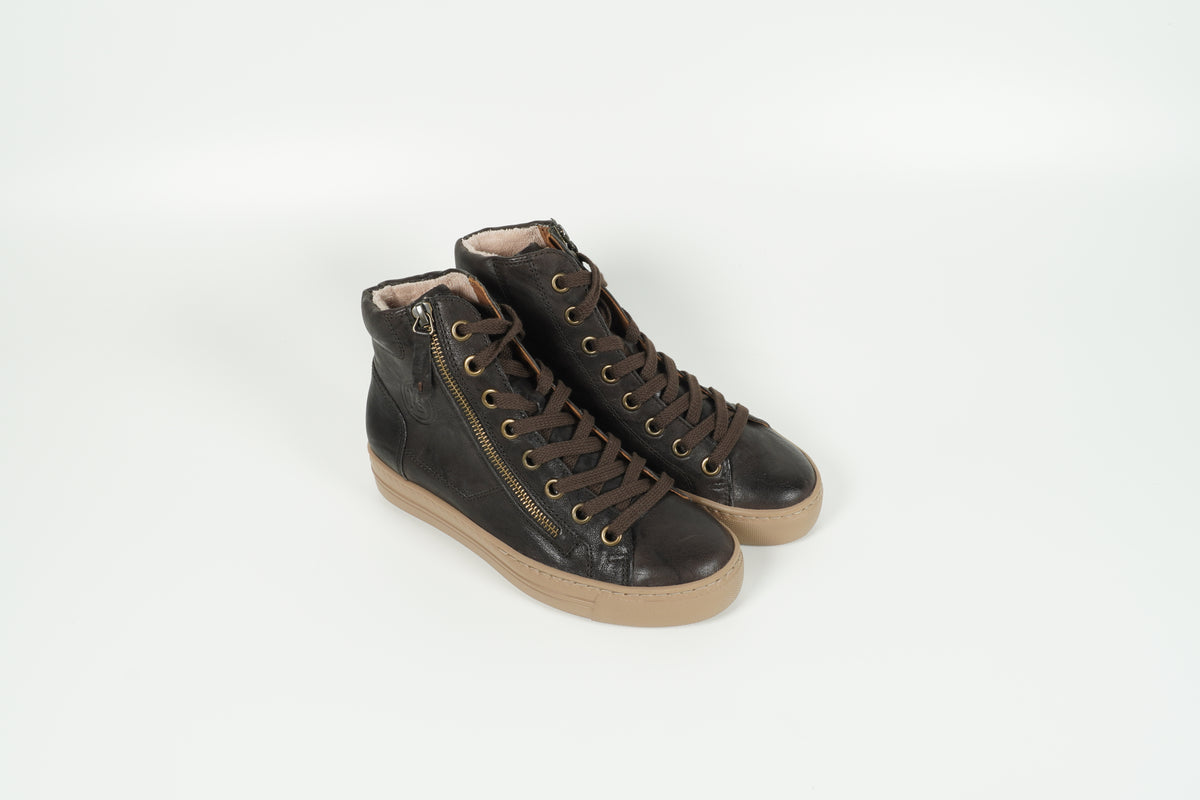 Lace-up Shoe Brown