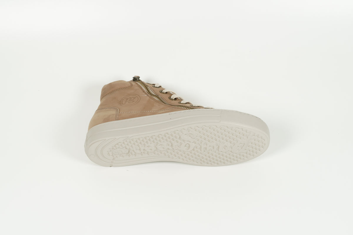 Schnürschuh Beige