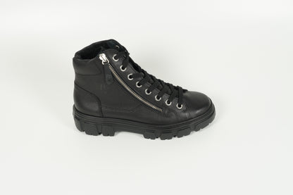 Schnürschuh Schwarz