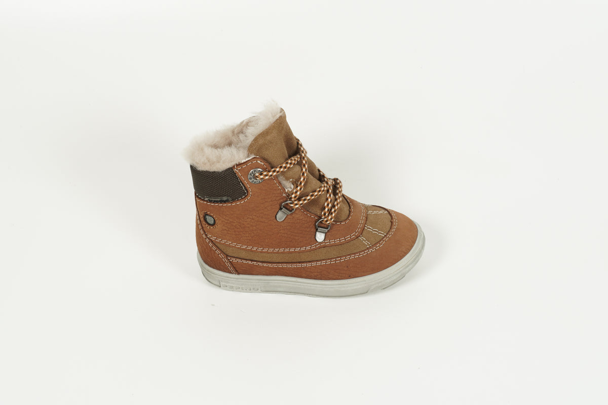 Chaussure à lacets marron