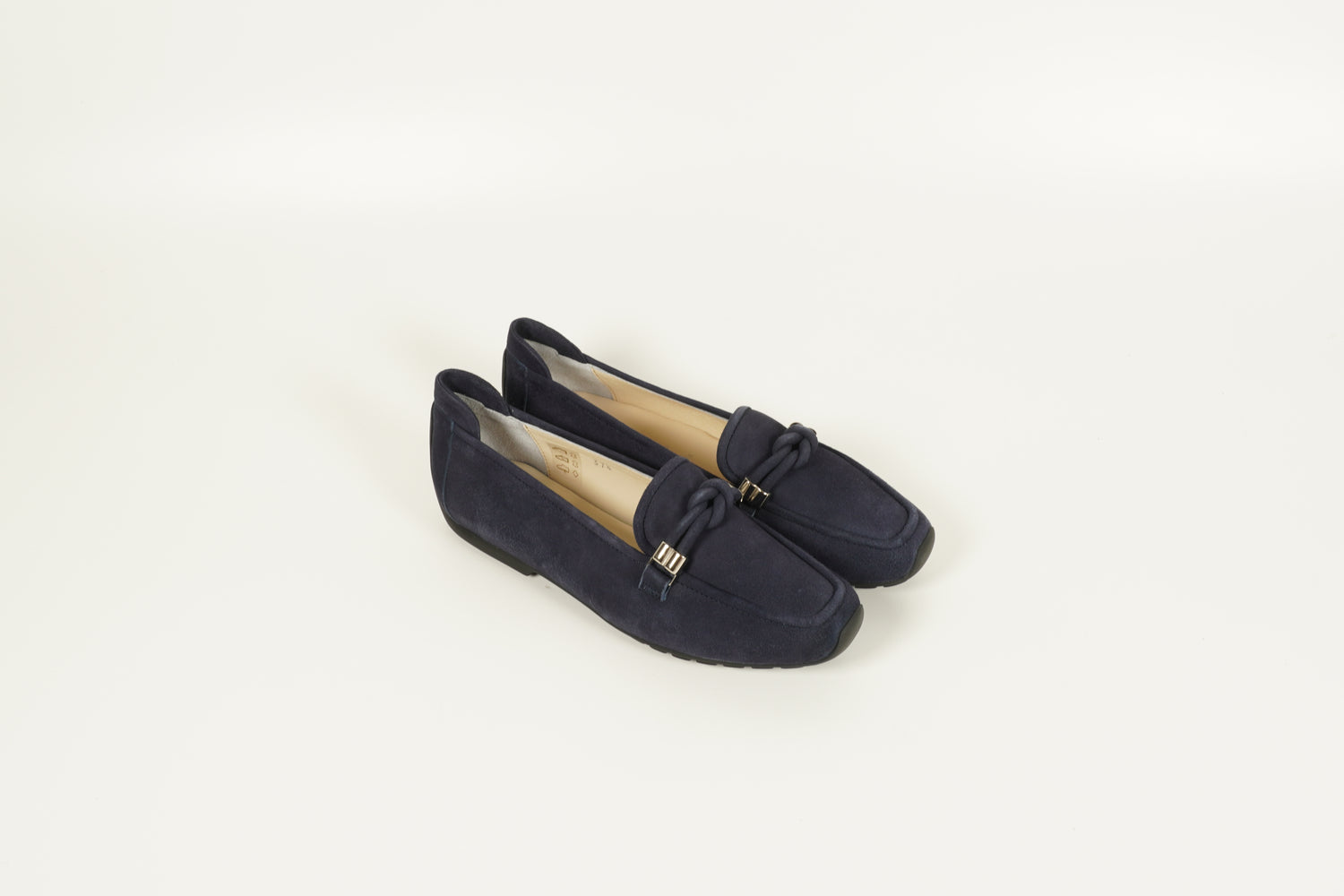 Moccasin Blau