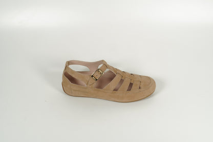 Halbschuh Beige