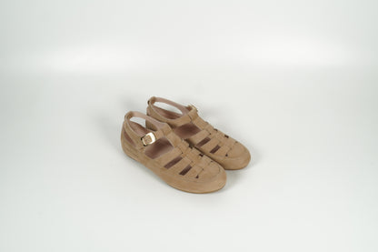 Halbschuh Beige