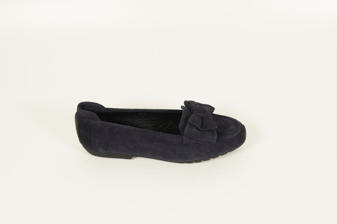 Moccasin Blau