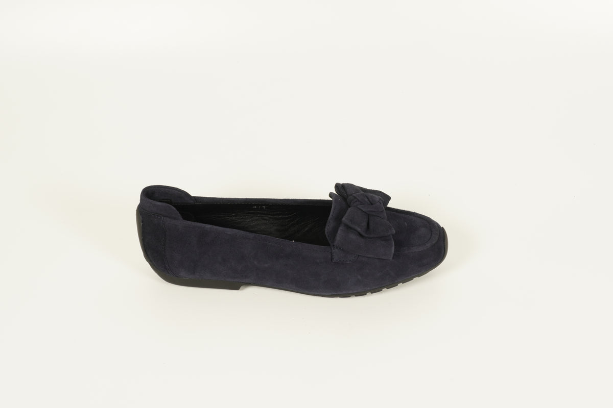 Moccasin Blau