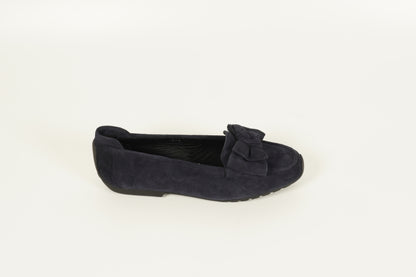 Moccasin Blau