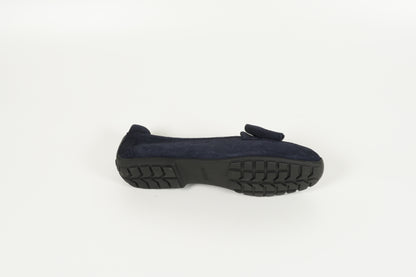 Moccasin Blau