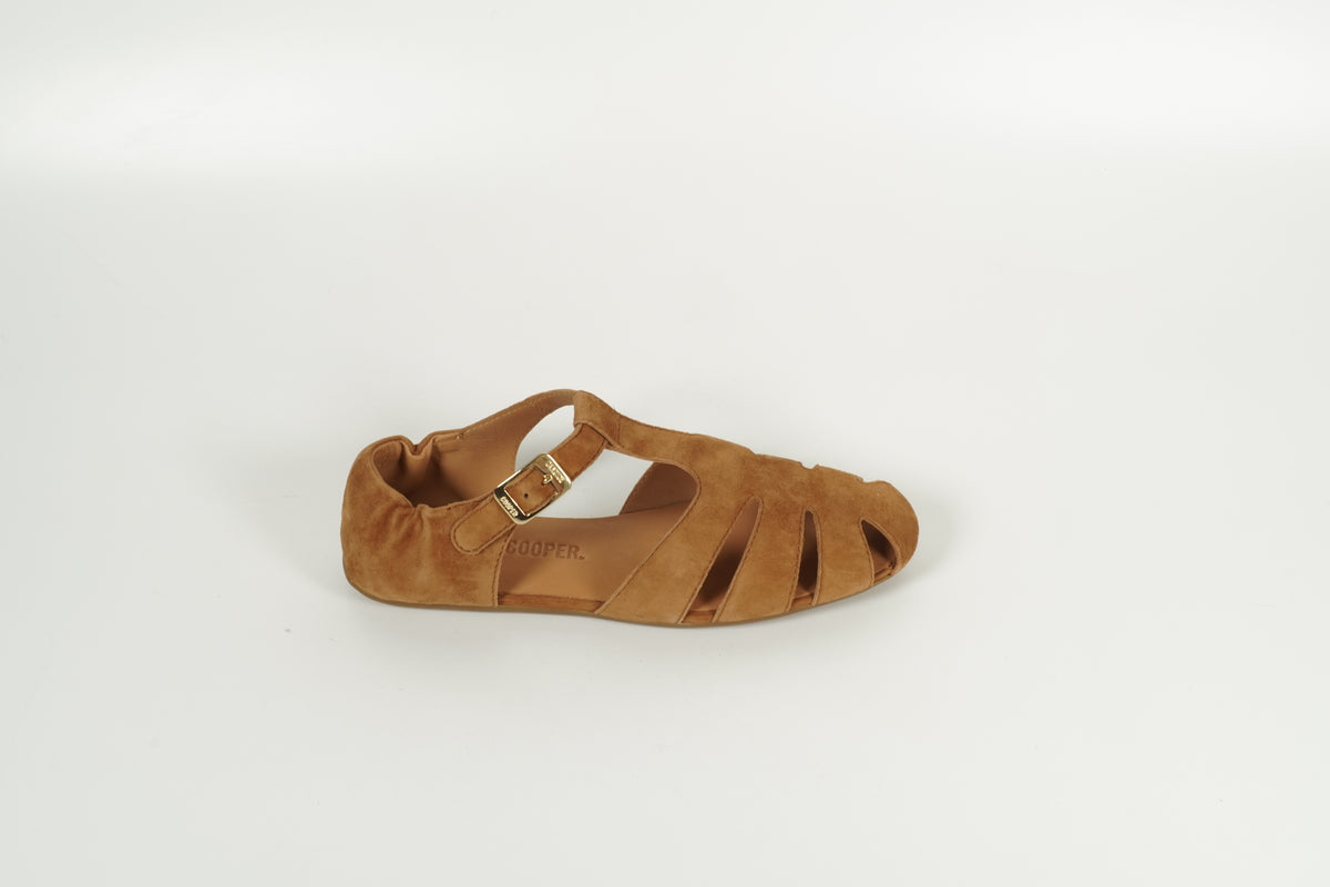 Schlupfschuh Braun