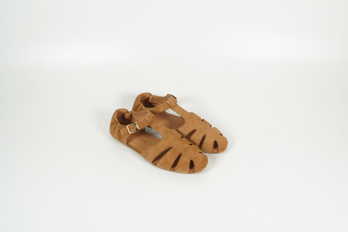 Schlupfschuh Braun