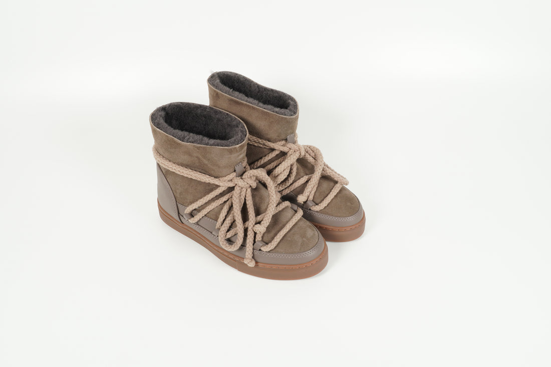 Boot gefüttert Taupe