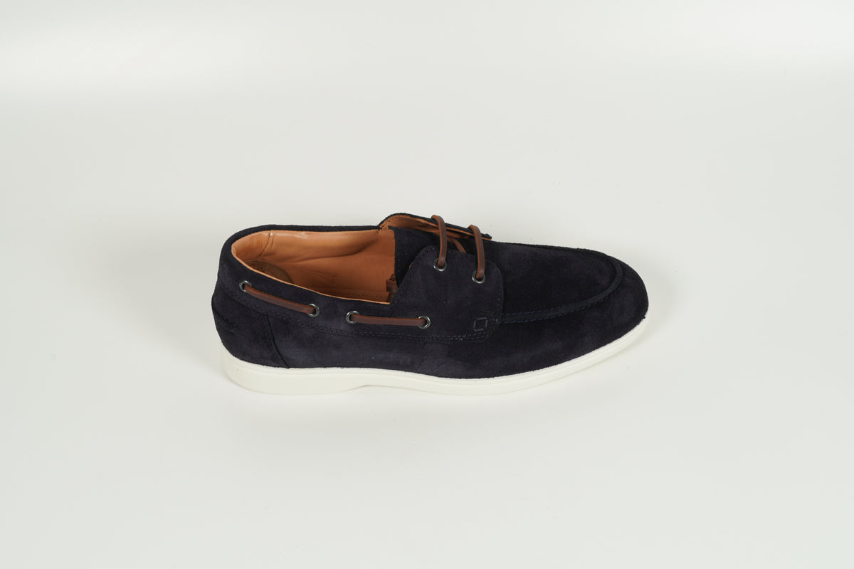 chaussure bateau bleue