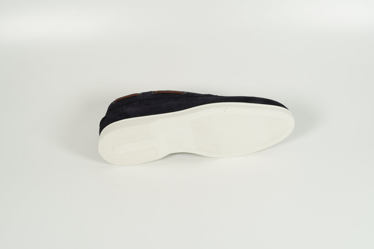 chaussure bateau bleue