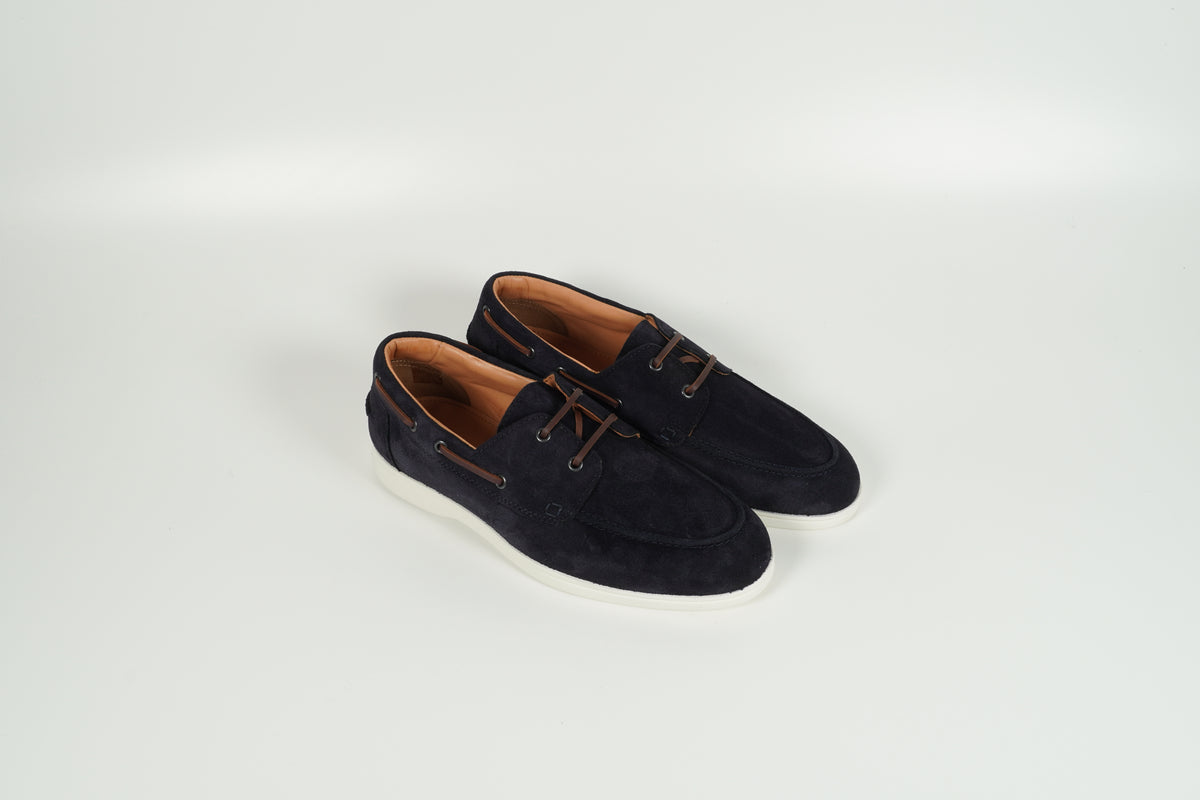 chaussure bateau bleue