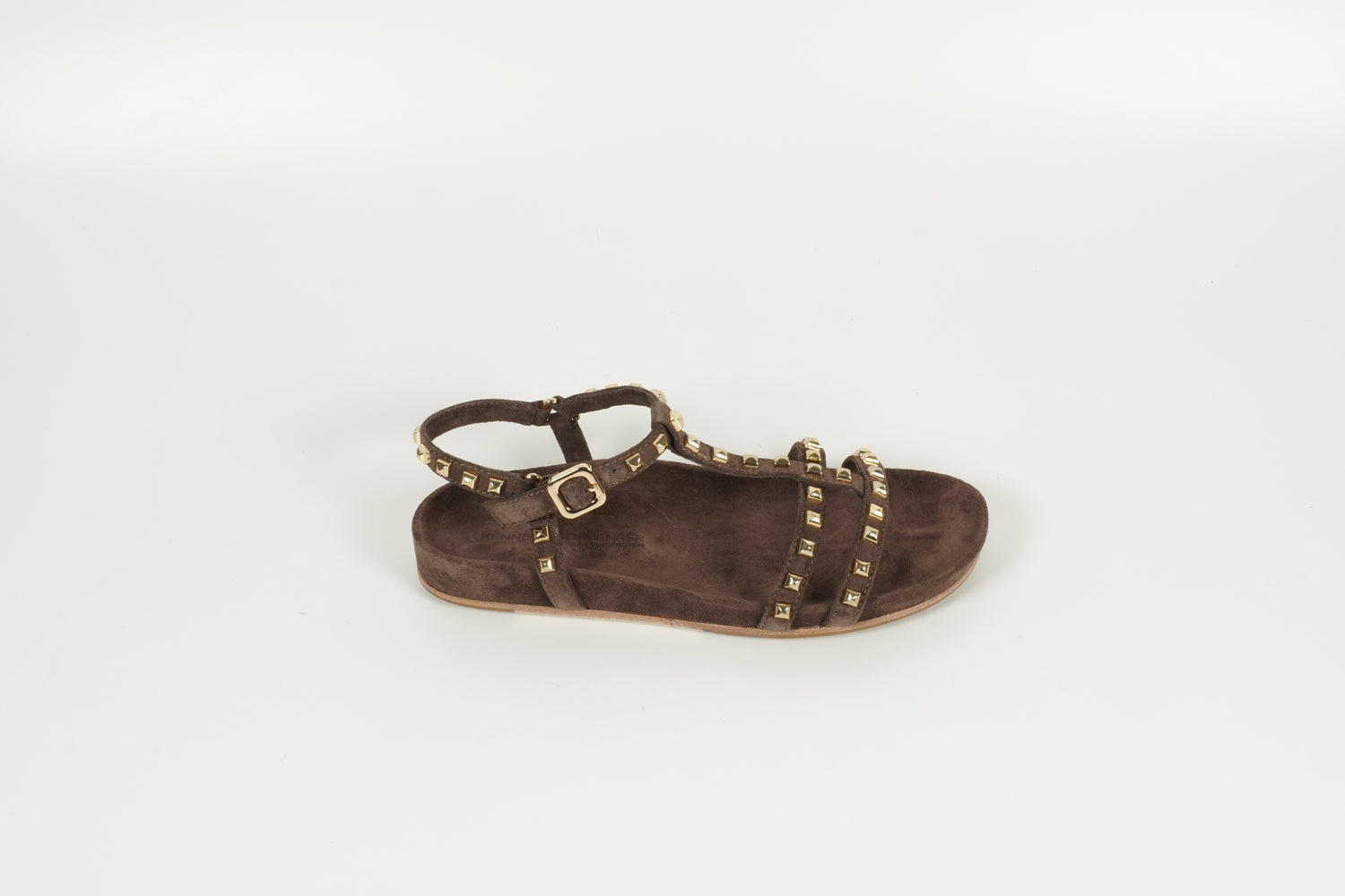 Sandale Braun
