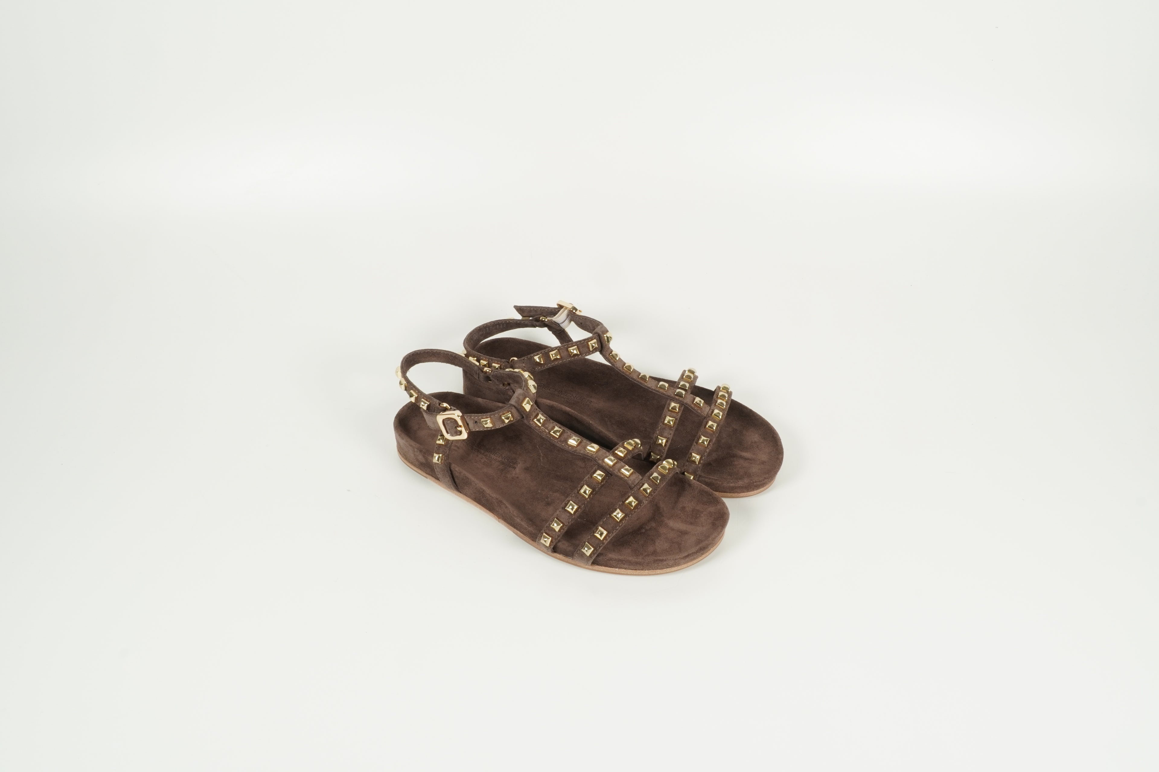 Sandale Braun
