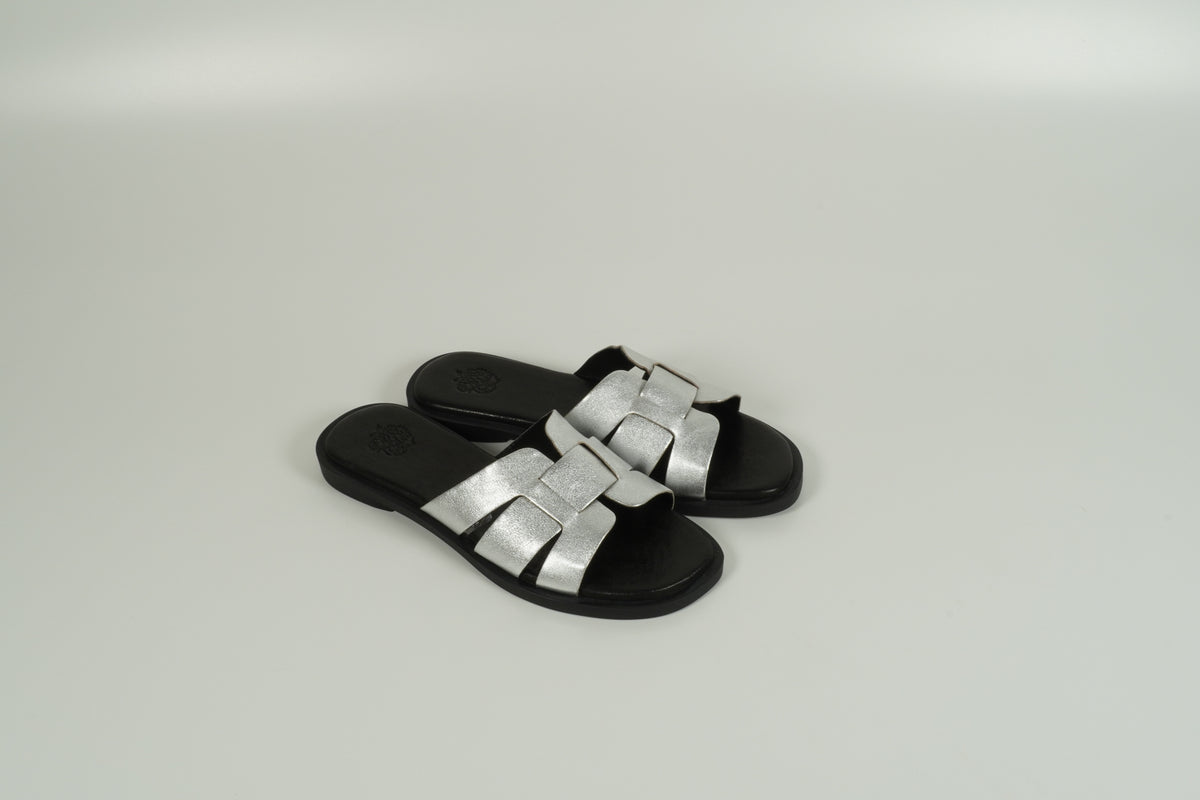 Sandale argent