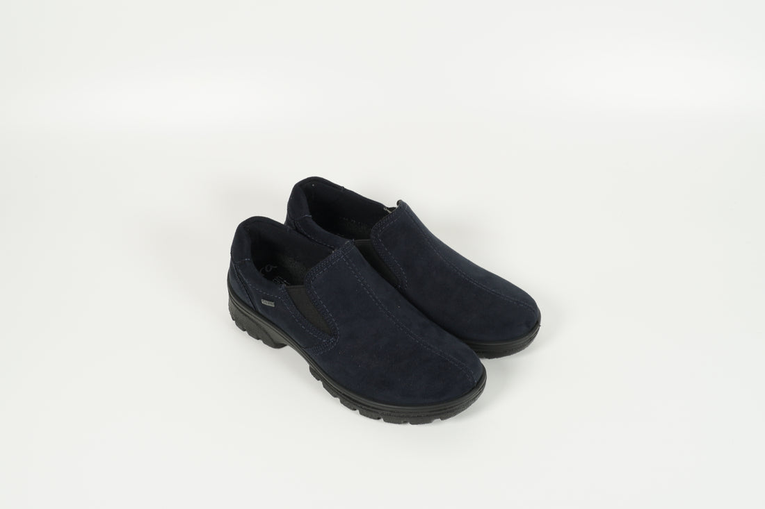 Halbschuh Blau