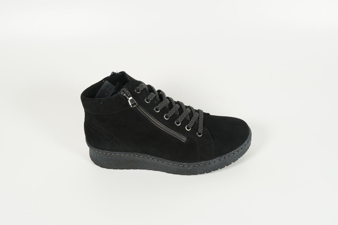 Schnürschuh Schwarz