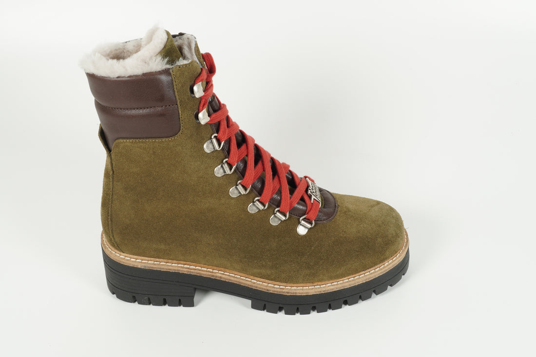 ankle boots green
