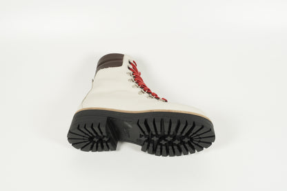 Stiefelette Weiss