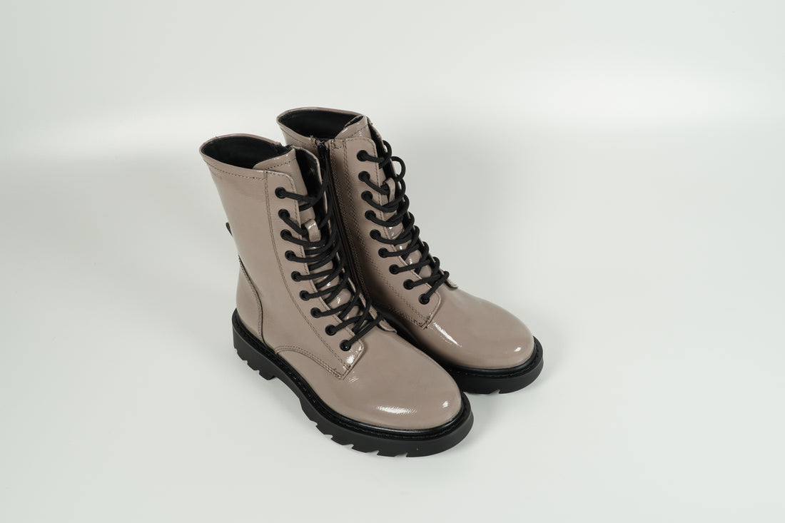 Stiefelette Beige