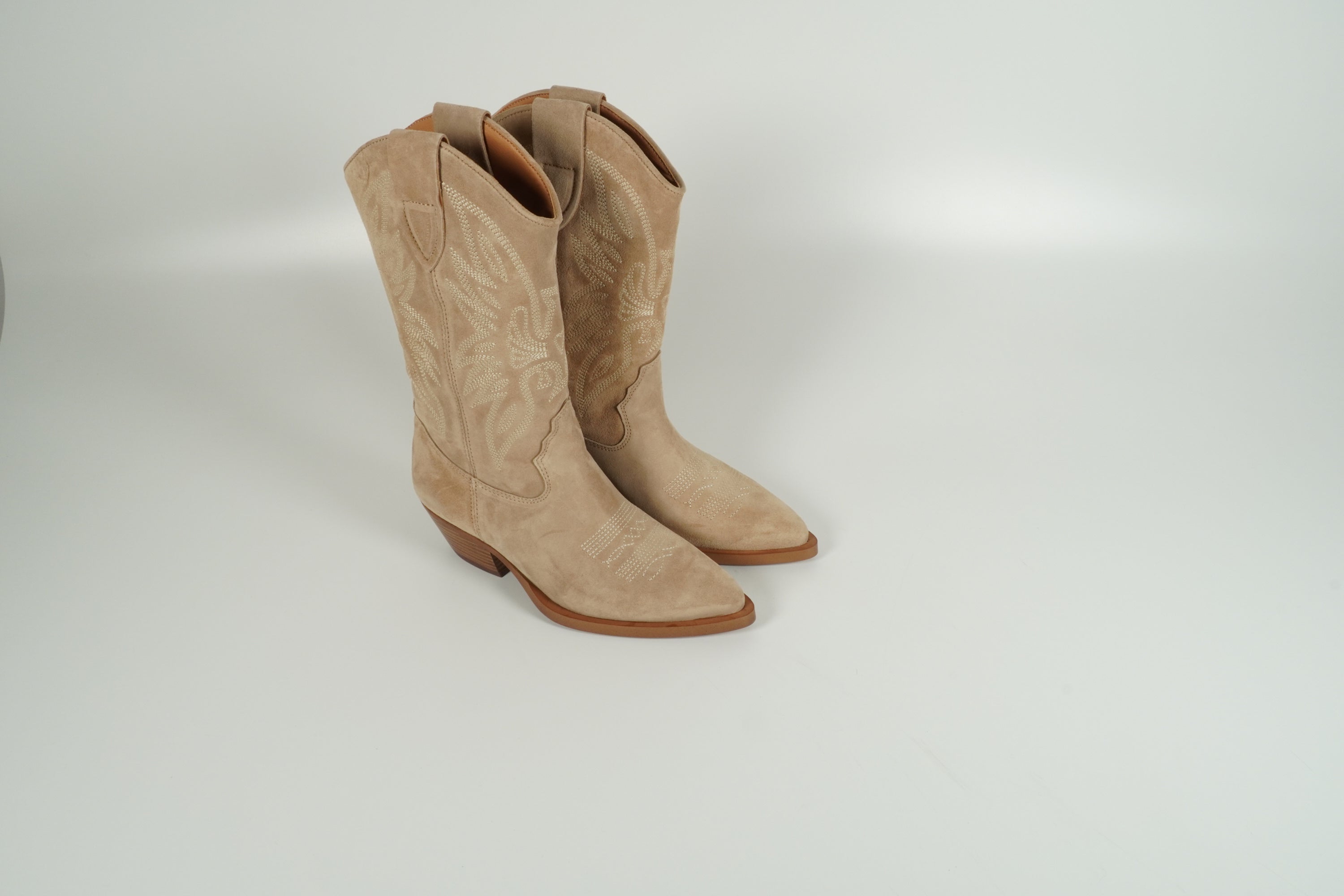 Western Boot Beige